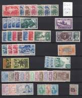 Guinée 1906/1941, Timbre-Taxe - Timbres Tous Neufs SANS Gomme - Altri & Non Classificati