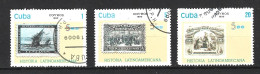 CUBA. 3 Timbres Oblitérés De 1990. Christophe Colomb. - Christopher Columbus