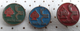 Wrestling Club PIK VRBOVEC Croatia Ex Yugoslavia Pins - Lucha