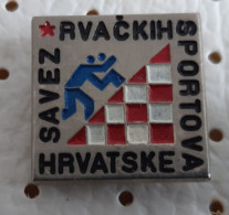 Wrestling Federation Of Croatia Pin - Lucha