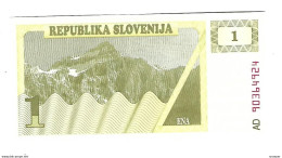 *slovenia1 Tolar 1990  Km1 Unc - Slovenia