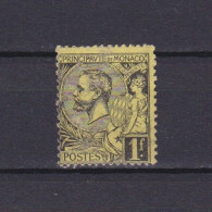 MONACO 1891, Sc #26, Prince Albert I, Used - Gebraucht