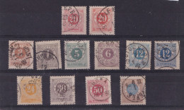 JOLI LOT D OBLITERES DE 1872/85 . TRES INTERESSANT .A VOIR.FORTE COTE - Gebraucht