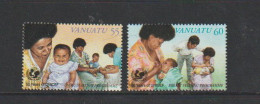 VANUATU    1996    50th  Anniv  Of  UNICEF    Set  Of  2    MNH - Vanuatu (1980-...)