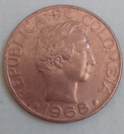 Columbia..1968 50 CENTAVOS..CIRCULATED  COIN - Colombie