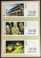 Denmark 2015 China Expo MNH - Machine Labels [ATM]