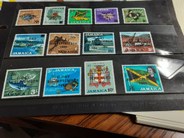 Jamaica 1969 SG 280-292 Decimal Currency  Overprints Set 13v Mostly MNH - Jamaique (1962-...)