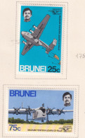BRUNEI  -  1972 RAF Museum Set Hinged Mint - Brunei (...-1984)