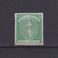 VIRGIN ISLANDS 1866, SG# 1, CV £50, No Wmk, MH - Iles Vièrges Britanniques