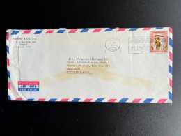 KUWAIT 1975 AIR MAIL LETTER KUWAIT TO ENSCHEDE NETHERLANDS 23-07-1975 - Koweït