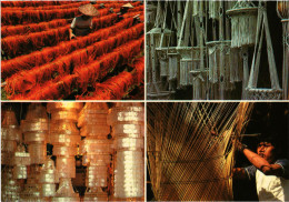 PC PHILIPPINES, NATIVE HANDICRAFTS, Modern Postcard (b60255) - Filippine