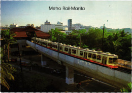 PC PHILIPPINES, METRORAIL MANILA, Modern Postcard (b60263) - Filippine