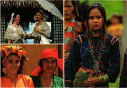 PC PHILIPPINES, CHARMING FACES, Modern Postcard (b60256) - Filippine