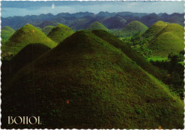 PC PHILIPPINES, CHOCOLATE HILLS OF BOHOL, Modern Postcard (b60241) - Filippine