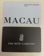 The Ritz-Carlton Macau - Hotel Keycards