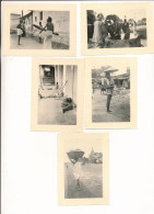 INDIA. 5 PHOTO'S  +- 1955 - Nepal
