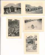 INDIA. 5 PHOTO'S  +- 1955 - Nepal