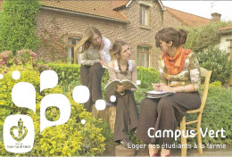 CPM - NORD - PAS DE CALAIS - TERRE D'INNOVATION AGRICOLE - CAMPUS VERT - LOGER NOS ETUDIANTS A LA FERME - Nord-Pas-de-Calais