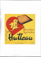 Buvard Ancien Biscottss Spéciales Hutteau  Chailly-en-Bière (S & M) - Biscotti