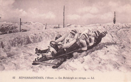 31* SUPERBAGNERES  Un Bobsleigh  Au Virage   RL49,1463 - Superbagneres