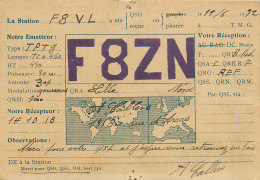 59* LILLE  Carte Radio Amateur           RL42,0322 - Radio