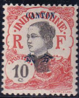 Canton N°54 A Surcharge Chinoise Du 5c Qualité:* Cote:85 - Neufs