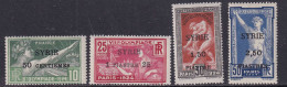 Syrie N°122 /125 Jeux Olympiques 4 Valeurs Qualité:* Cote:200 - Neufs