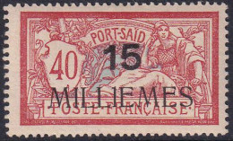 Port-Saïd N°44 C "1" Au Lieu De "I" Dans MILLIEMES Qualité:* Cote:235 - Ongebruikt