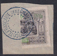 Obock N°51 A Moitié De 10c Sur Fragment Qualité:obl Cote:50 - Gebruikt
