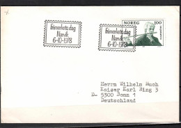 Norwegen, MiNr. 783, FDC, Freimarken: Musikinstrumente, Stempel: Tag Der Briefmarke; F-1283 - FDC