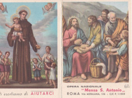 Calendarietto - Opera Nazionale Mensa S.antonio - Roma - Anno 1962 - Formato Piccolo : 1961-70
