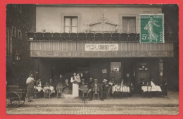 75 - Paris 12 - Carte Photo Café Au 100 Cours De Vincennes - Arrondissement: 12