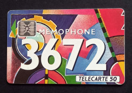 15/ Télécarte France Télécom  - MEMOPHONE (50 Unités) - Operatori Telecom