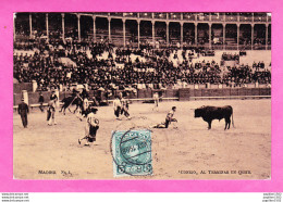 Corrida-56P152 MADRID, Conejo, Al Terminar Un Quite, Animation, Cpa - Corrida