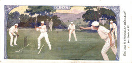 CHROMO CHOCOLAT REVILLON / CRICKET (REGLE DU JEU AU V°) - Revillon