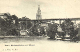Bern Kirchendeldbrucke Und Munster Pionnière RV - Bern