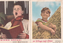 Calendarietto - Pro Villaggio Degli Orfani - Roma - Anno 1962 - Formato Piccolo : 1961-70