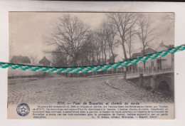 Ath, Pont De Bruxelles Et Chemin De Ronde, Envoyez 1919 - Ath