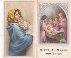 Calendarietto - Servi Di Maria - Todi - Perugia - Anno 1962 - Formato Piccolo : 1961-70