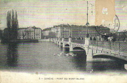 GENEVE  Pont Du Mont Blanc RV - Genève