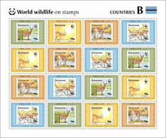 Sierra Leone 2024 WWF Stamps On Stamps. (1087f08) - Ongebruikt