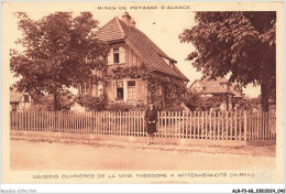 ALRP3-0222-68 - WITTENHEIM - Mines De Potasse D'alsace - Maisons Ouvrières De La Mine Théodore A Wittenheim-cité - Wittenheim