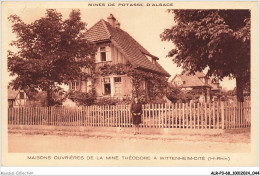 ALRP3-0223-68 - WITTENHEIM - Mines De Potasse D'alsace - Maisons Ouvrières De La Mine Théodore A Wittenheim-cité - Wittenheim