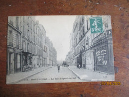 MONTROUGE RUE EDGARD QUINET 92 - Montrouge