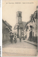 ALLP8-0763-68 - MASEVAUX - L'église Et La Rue Pavoisées - Masevaux