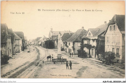 ALRP1-0085-68 - DANNEMARIE - La Place Et Route De Cernay - Dannemarie