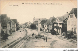 ALRP1-0082-68 - DANNEMARIE - La Place Et Route De Cernay - Dannemarie