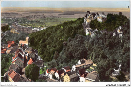 AKAP1-0058-68 - En Avion Au-dessus De - FERRETTE - Haut-rhin - Jura Alsacien - Alt 600 M - La Haute Ville Et Le Chateau - Ferrette