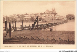 AMYP12-0975-68 - NEUF-BRISACH - Le Pont De Bateaux Et Vieux Brisach - Neuf Brisach