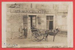 50 - Saint Hilaire Du Harcouet - Carte Photo Hotel Rue De Bretagne - Saint Hilaire Du Harcouet